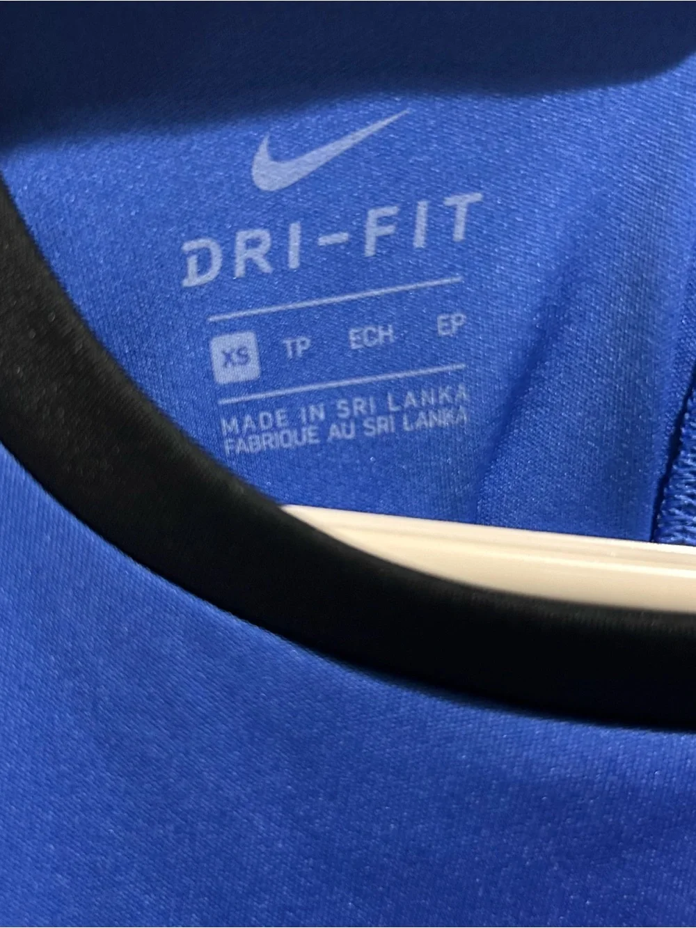 Nike Royal Blue Athletic Dri-FIT shorts romper with Black Trim size xsmall